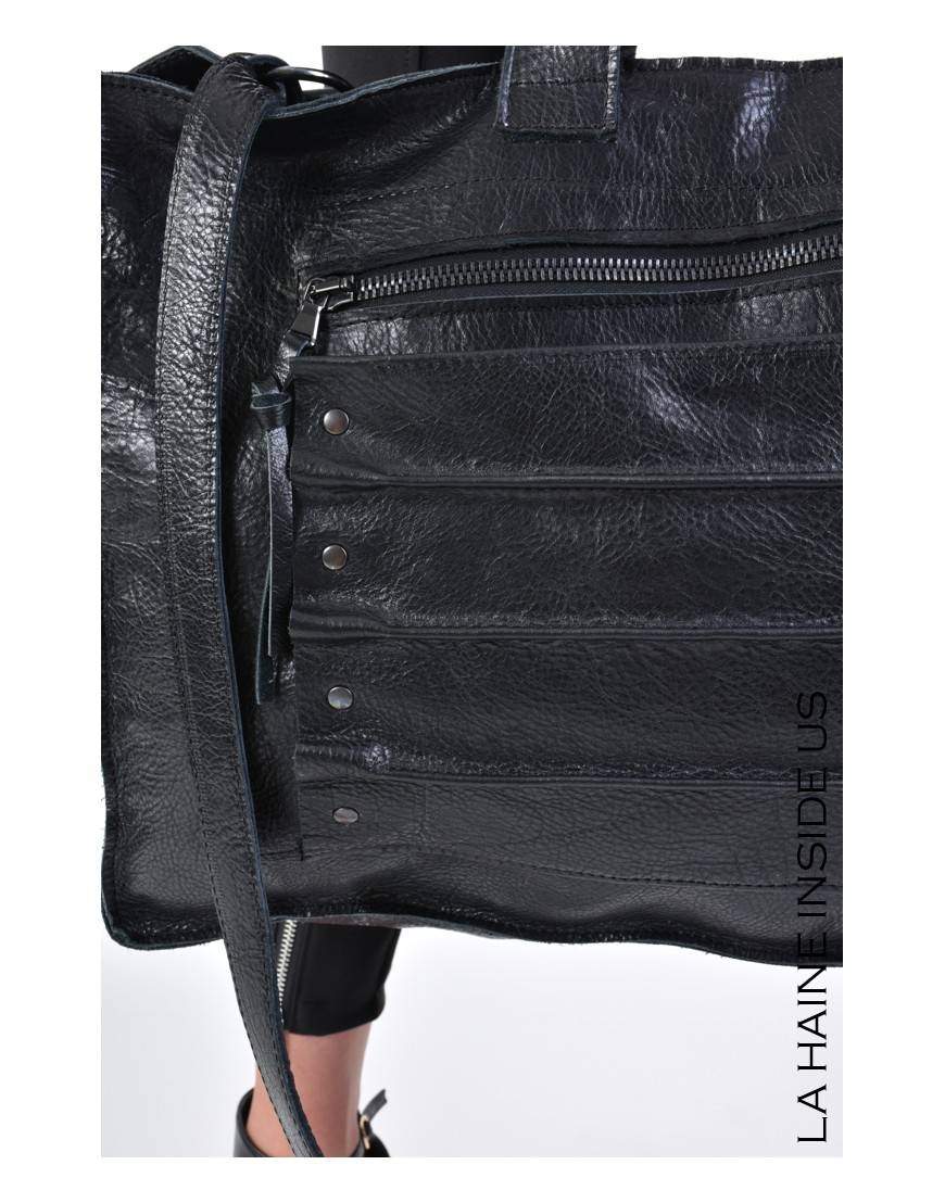 La Haine Inside Us 3I LM168 BORSA UNISEX D Nero