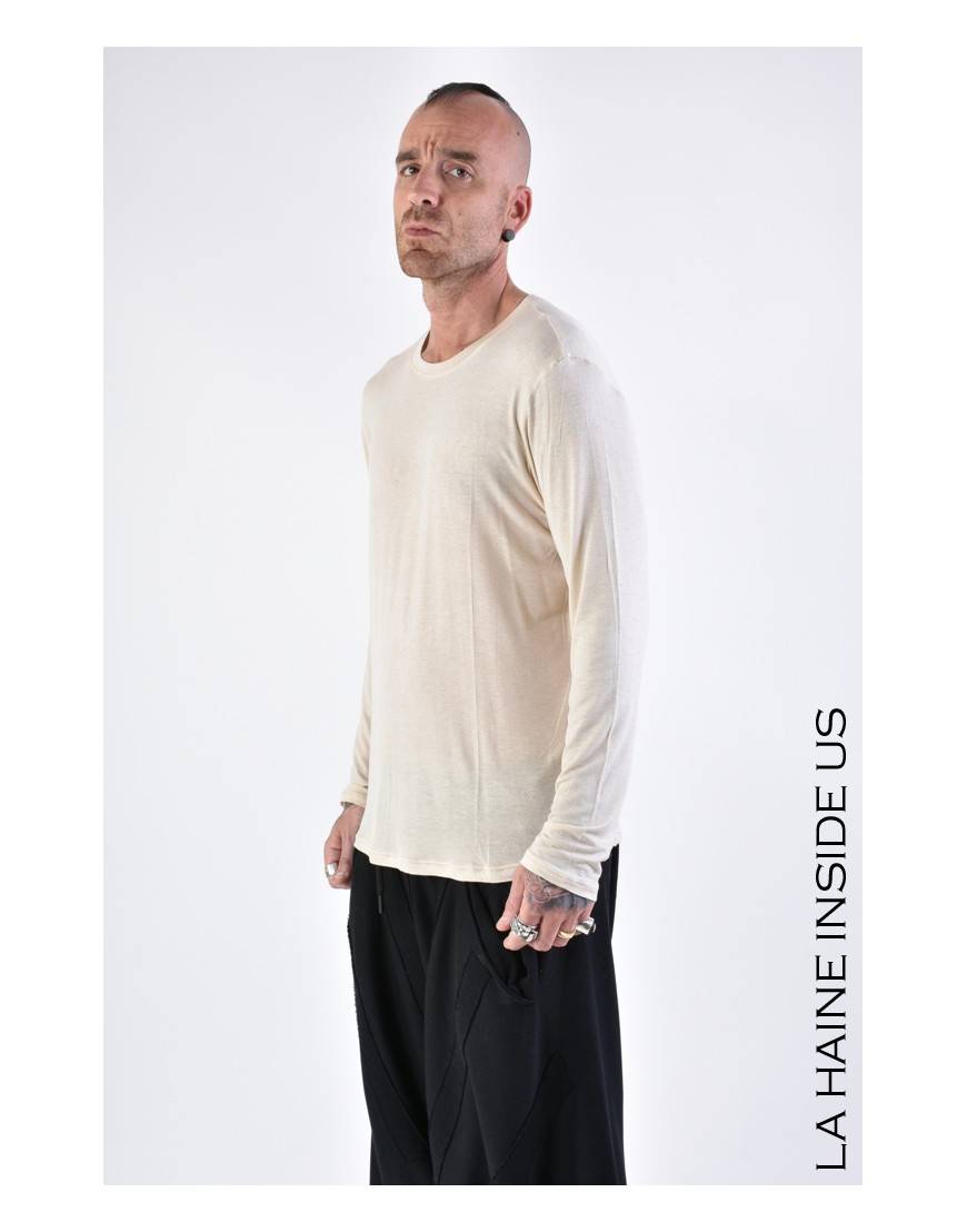 La Haine Inside Us 3J LM165 MAGLIA Beige