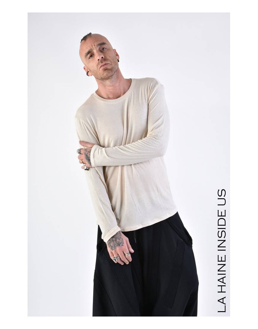 La haine inside us 3J LM165 MAGLIA Beige