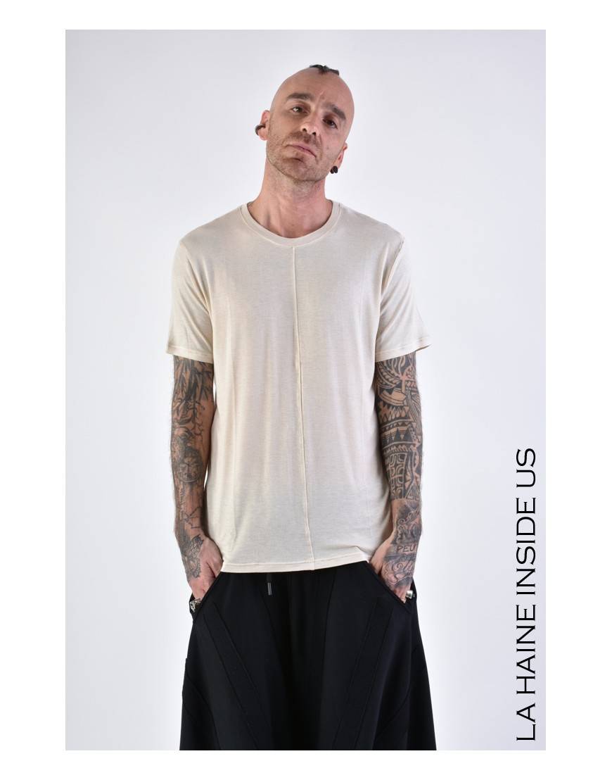 La Haine Inside Us 3J LM167 T-SHIRT Beige