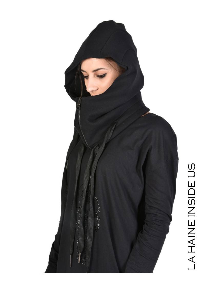 La Haine Inside Us 3M CAPDUE CAPPUCCIO UNISEX Nero