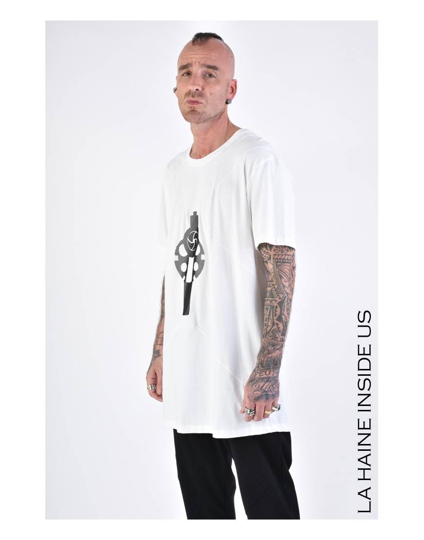 La Haine Inside Us 3M LM035 T-SHIRT Bianco