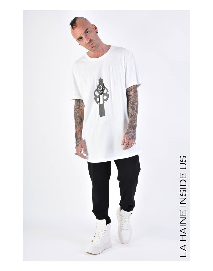 La Haine Inside Us 3M LM035 T-SHIRT Bianco