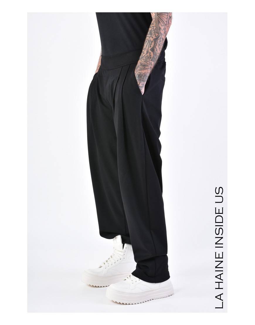 La Haine Inside Us 3M LM091 PANTALONE Nero