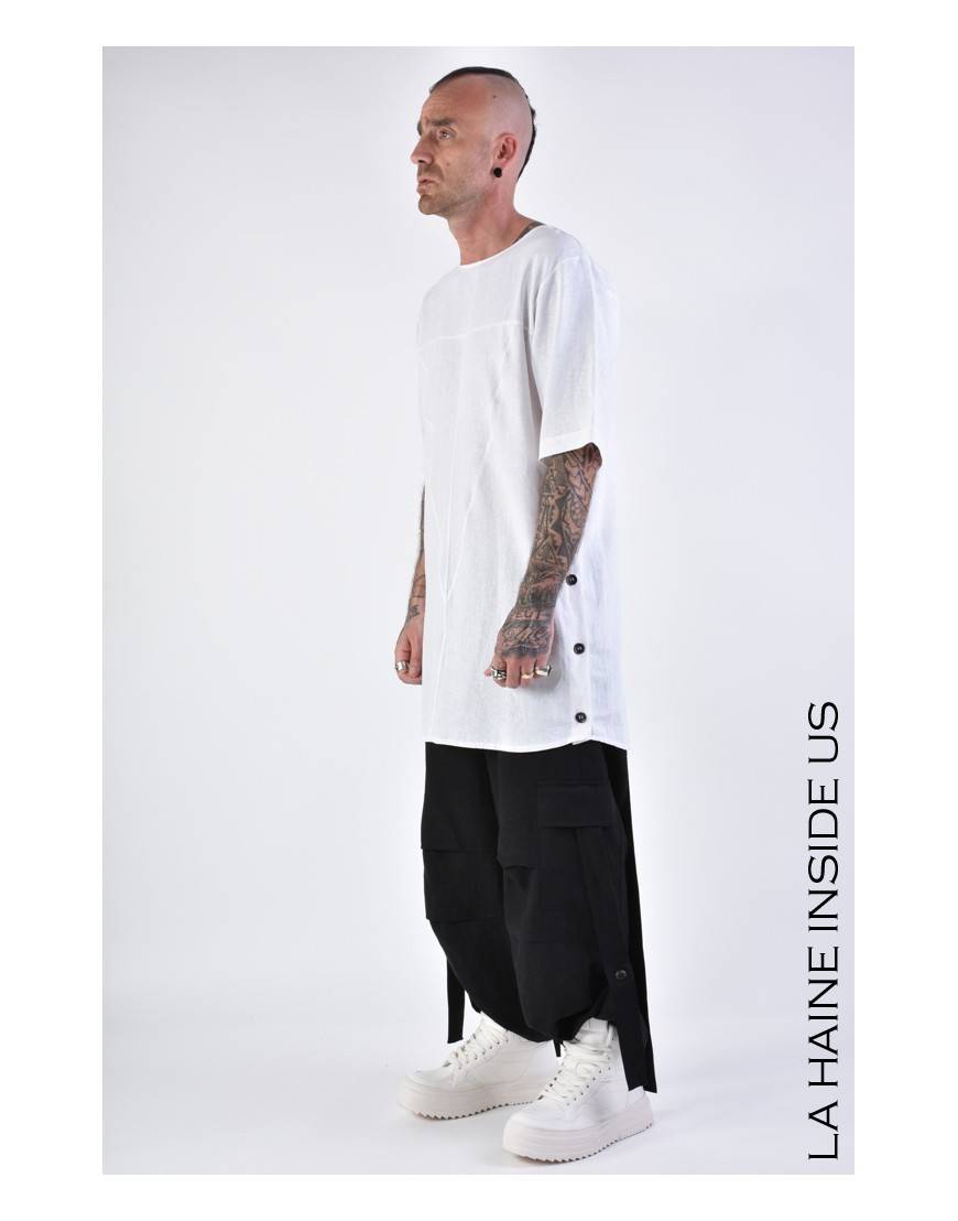 La Haine Inside Us 3M LM097 T-SHIRT Bianco