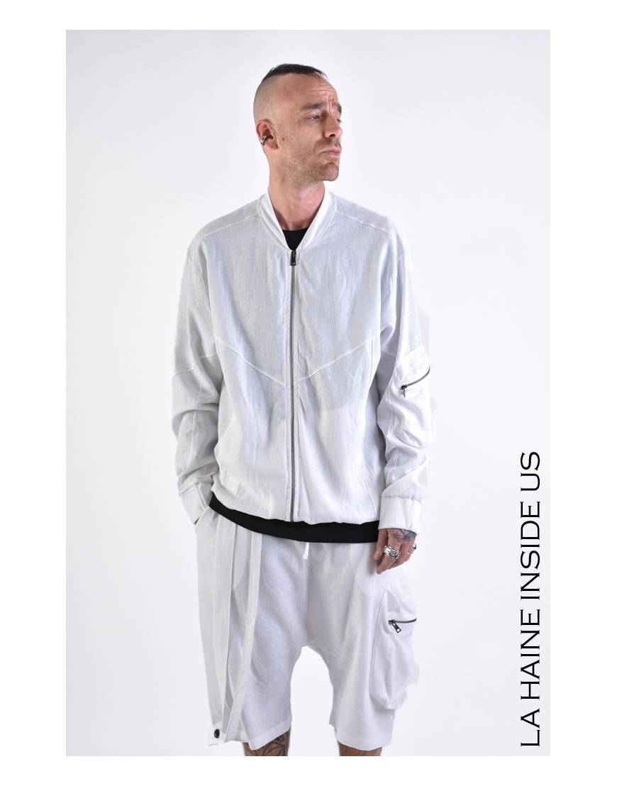 La Haine Inside Us 3M LM098 BOMBER Bianco