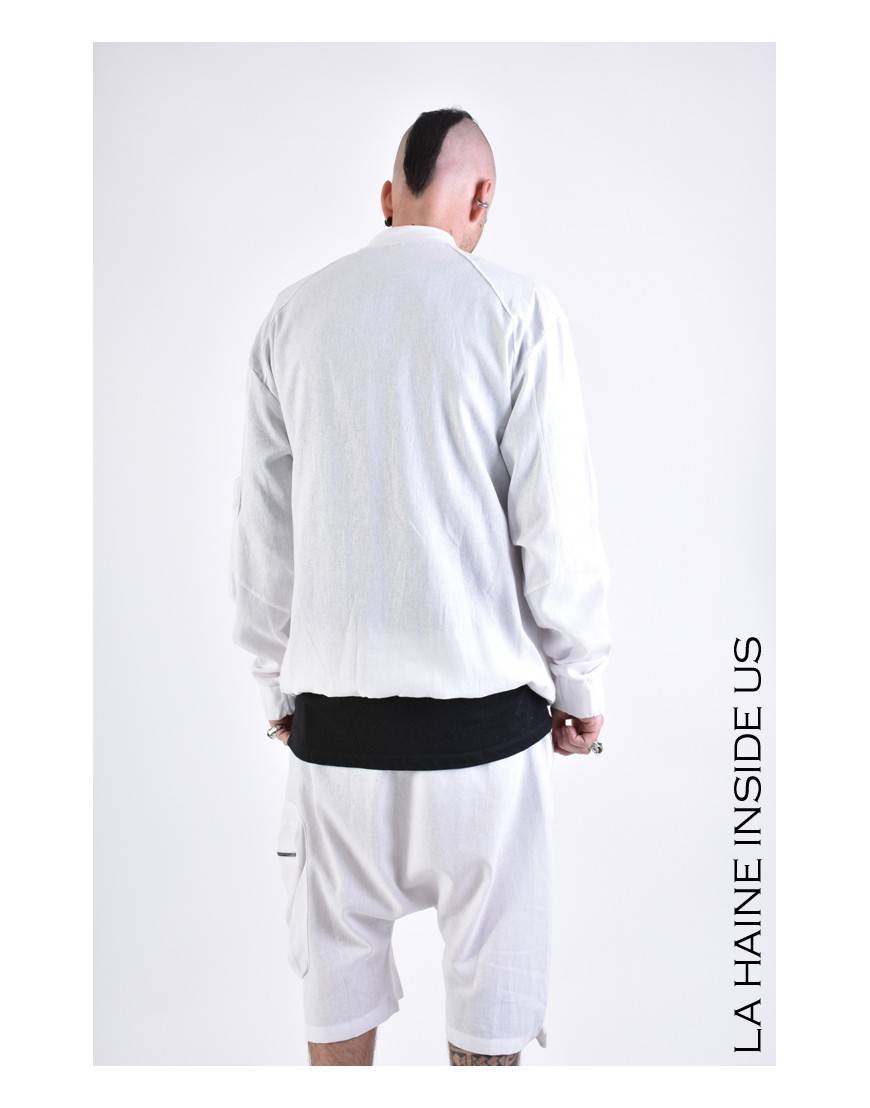 La Haine Inside Us 3M LM098 BOMBER Bianco