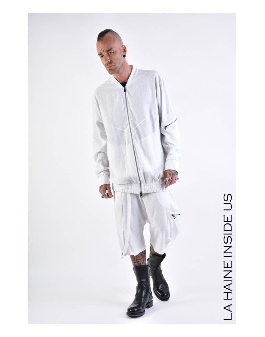 La Haine Inside Us 3M LM098 BOMBER Bianco