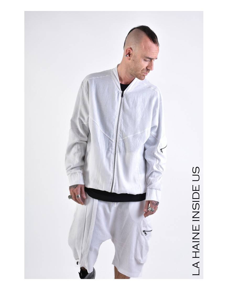 La haine inside us 3M LM098 BOMBER Bianco