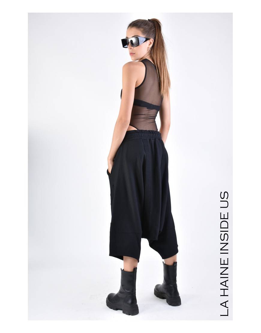 La Haine Inside Us 3M LM127 BERMUDA UNISEX D Nero