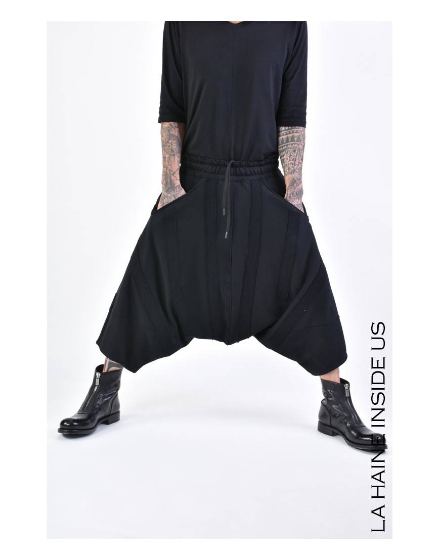 La Haine Inside Us 3M LM127 BERMUDA UNISEX U Nero