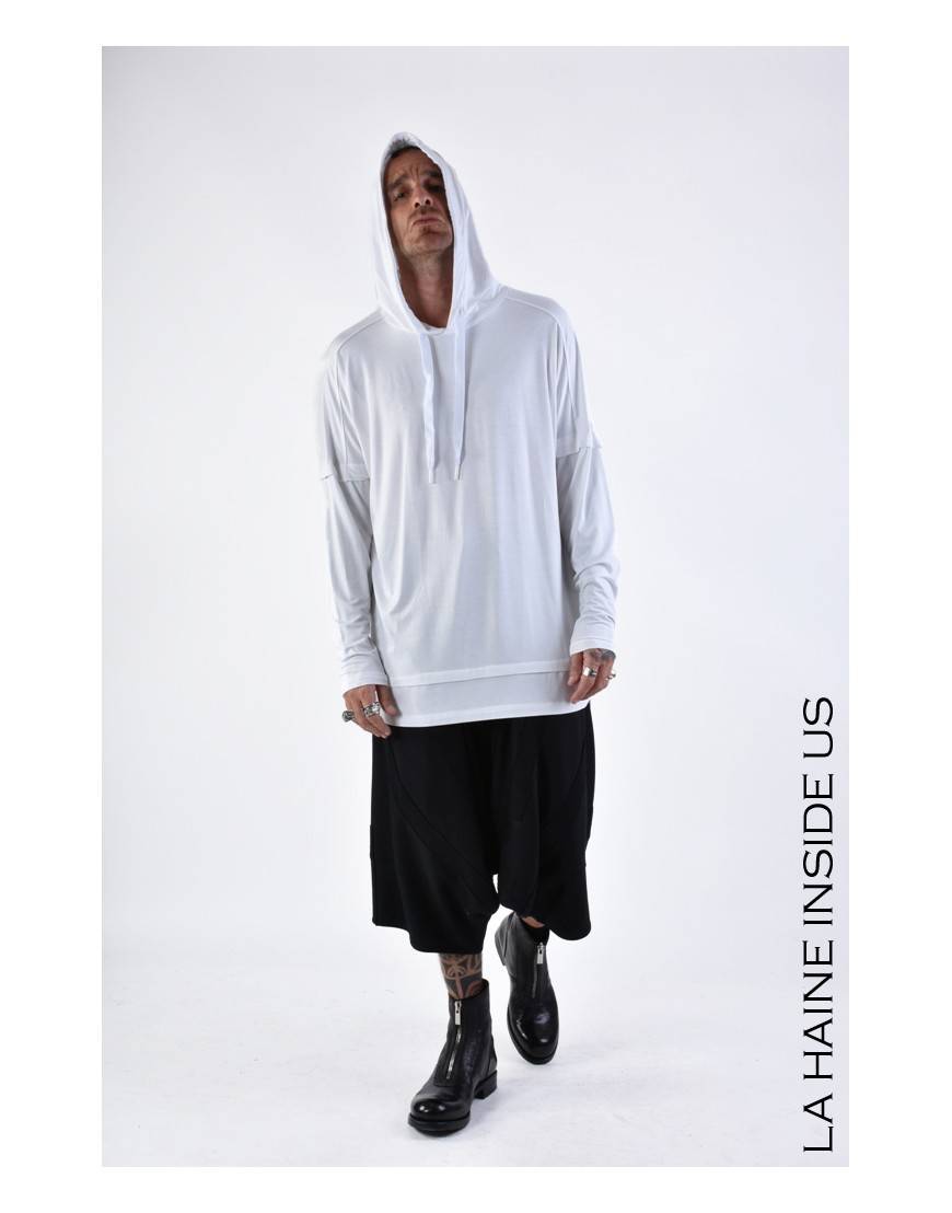 La haine inside us 3M LM158 MAGLIA Bianco