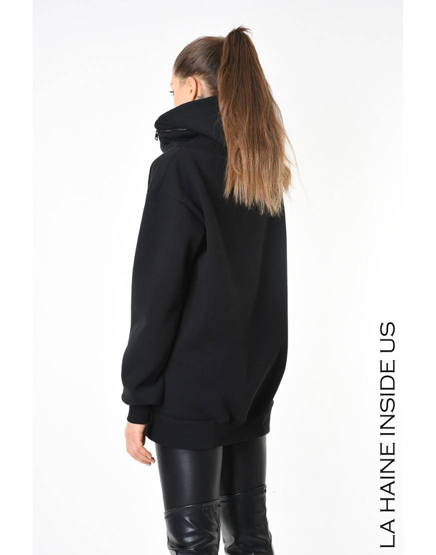 La Haine Inside Us 3M LM201 FELPA UNISEX D Nero