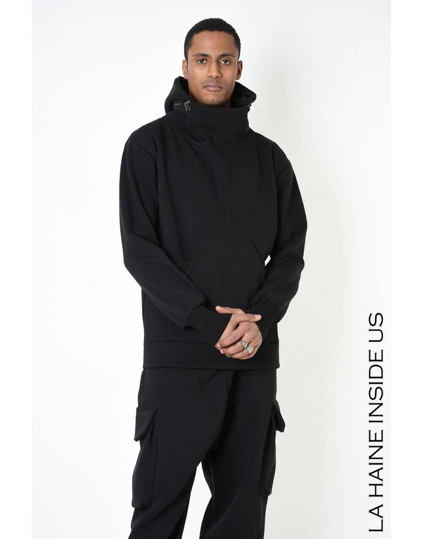 La Haine Inside Us 3M LM201 FELPA UNISEX U Nero