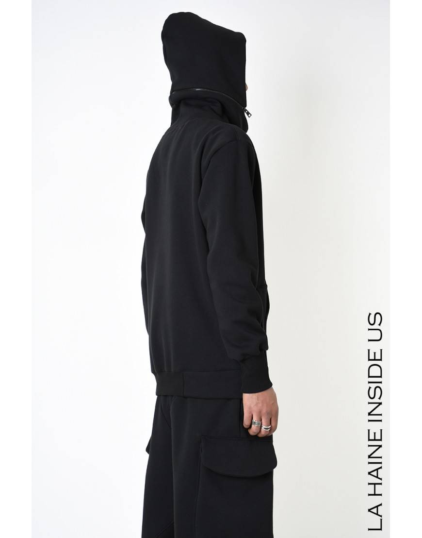 La Haine Inside Us 3M LM201 FELPA UNISEX U Nero