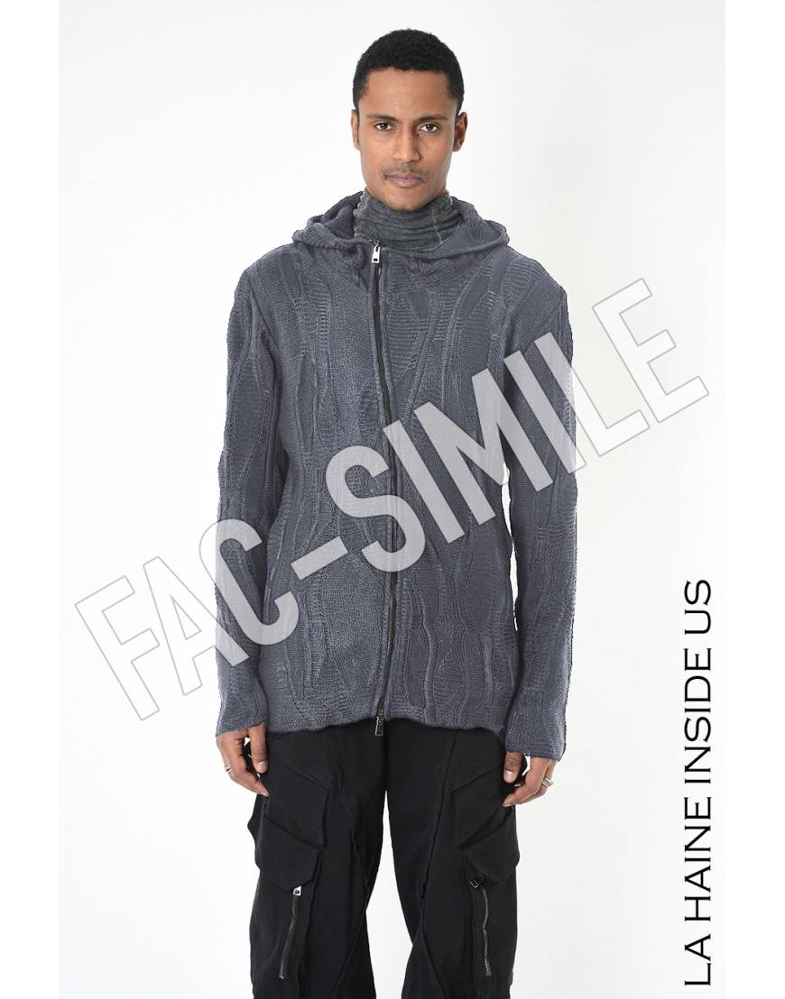 La haine inside us 3M LM244 FELPA Grigio