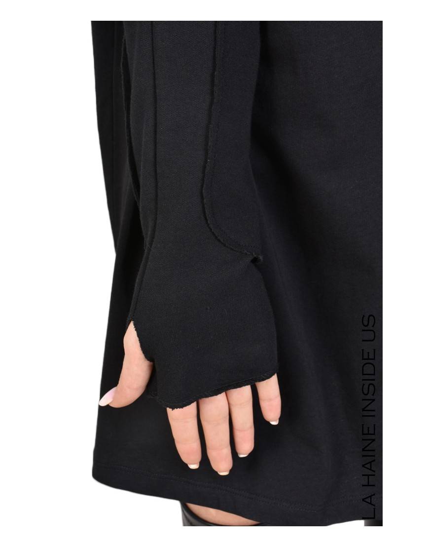 La Haine Inside Us 3M MANDUE MANICOTTO UNISEX Nero