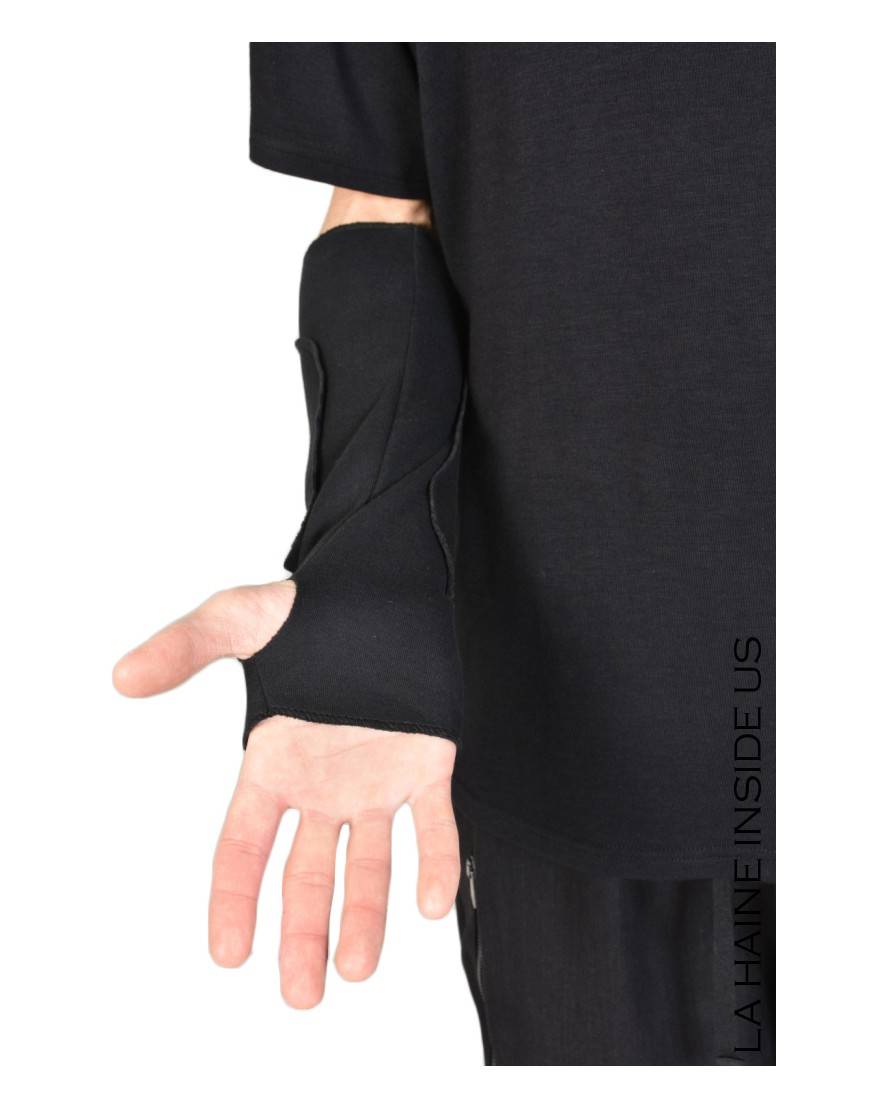 La Haine Inside Us 3M MANDUE MANICOTTO UNISEX Nero