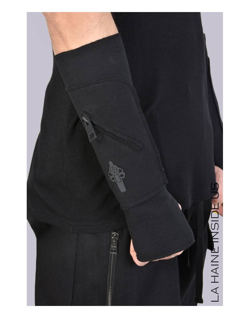 La Haine Inside Us 3M MANDUE MANICOTTO UNISEX Nero