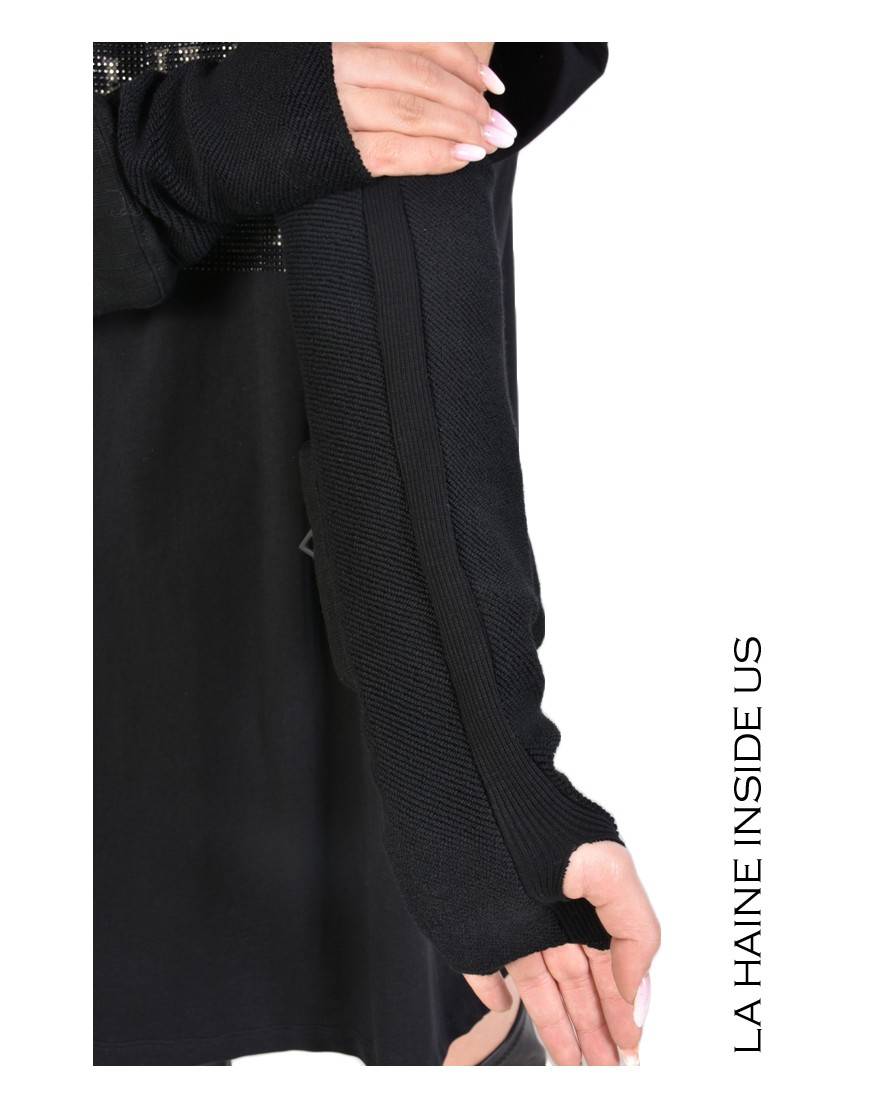 La Haine Inside Us 3M MANUNO MANICOTTO UNISEX Nero