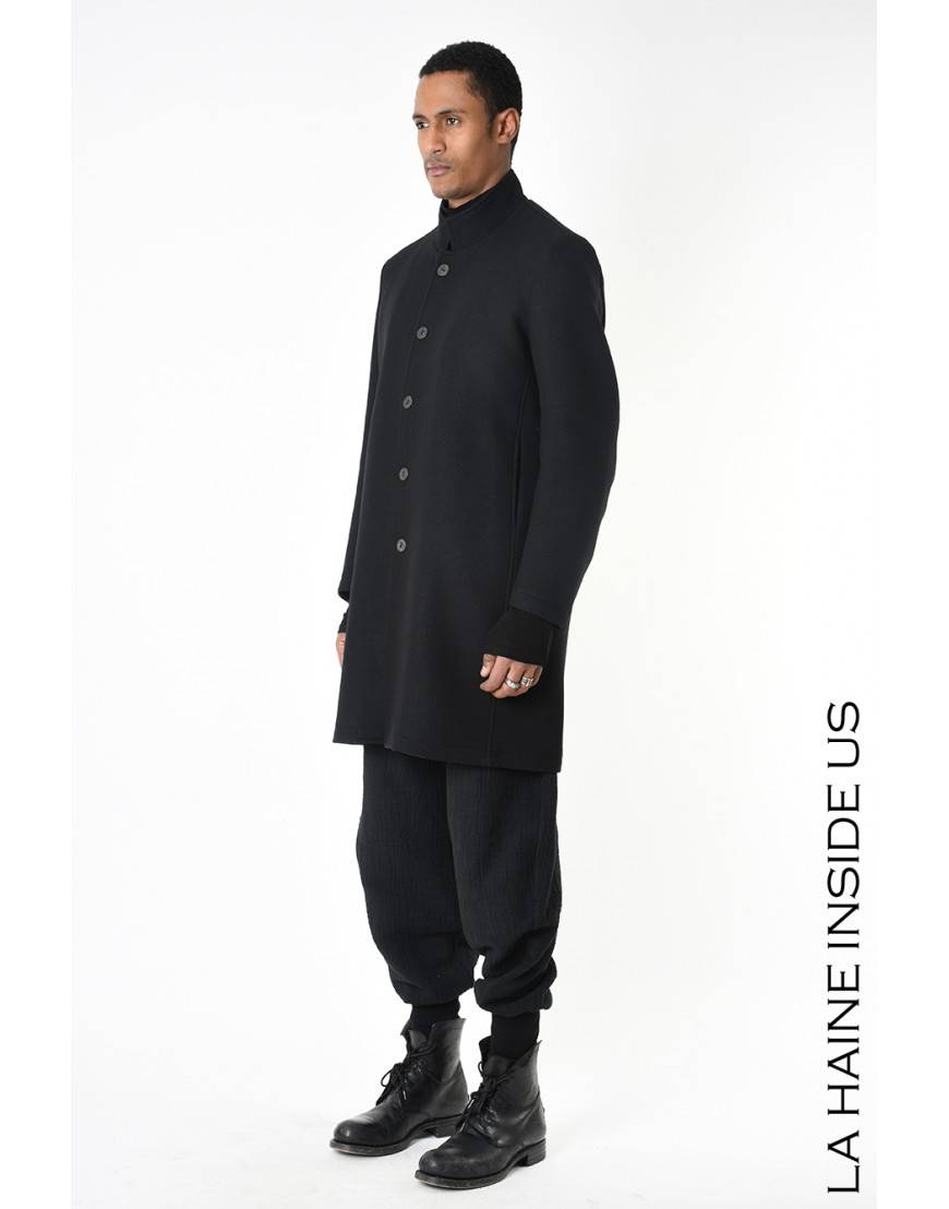 La Haine Inside Us 3P LM238 CAPPOTTO Nero
