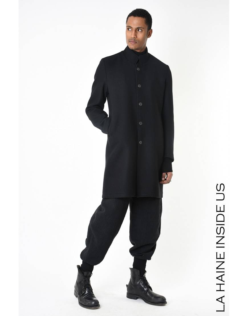 La haine inside us 3P LM238 CAPPOTTO Nero