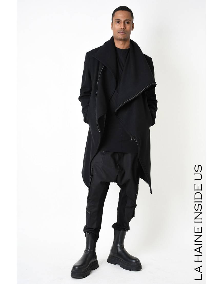La Haine Inside Us 3P LM239 CAPPOTTO Nero