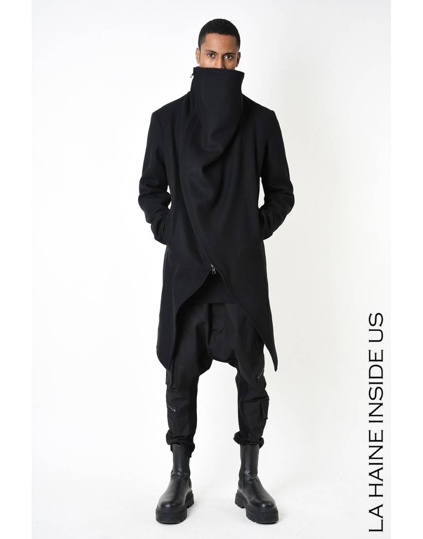 La haine inside us 3P LM239 CAPPOTTO Nero