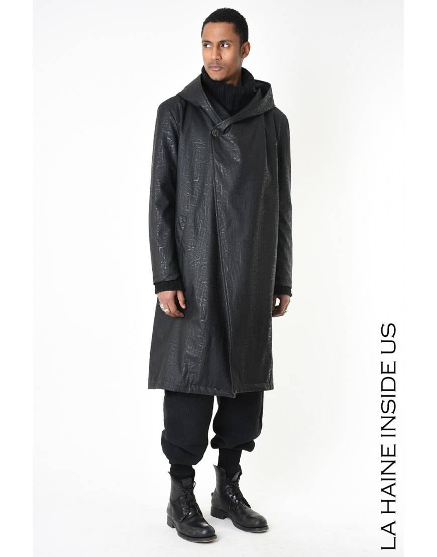 La Haine Inside Us 3P LM249 CAPPOTTO Nero