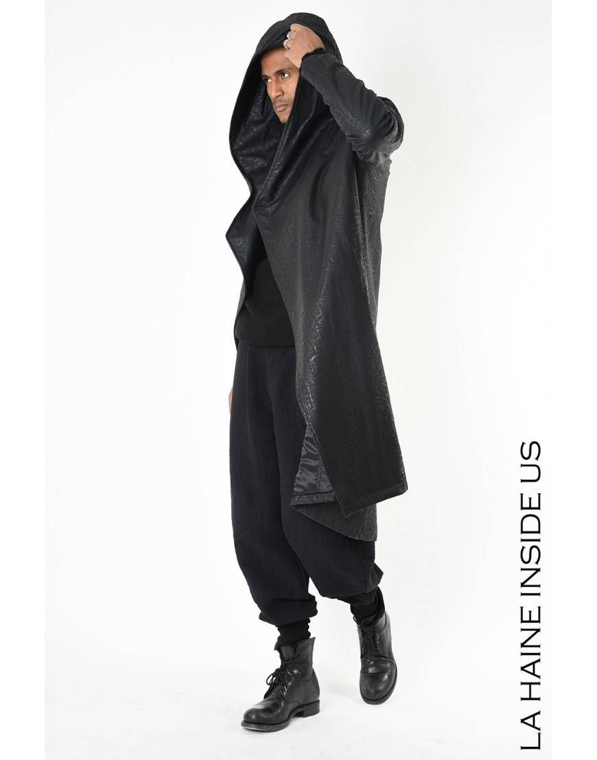 La Haine Inside Us 3P LM249 CAPPOTTO Nero
