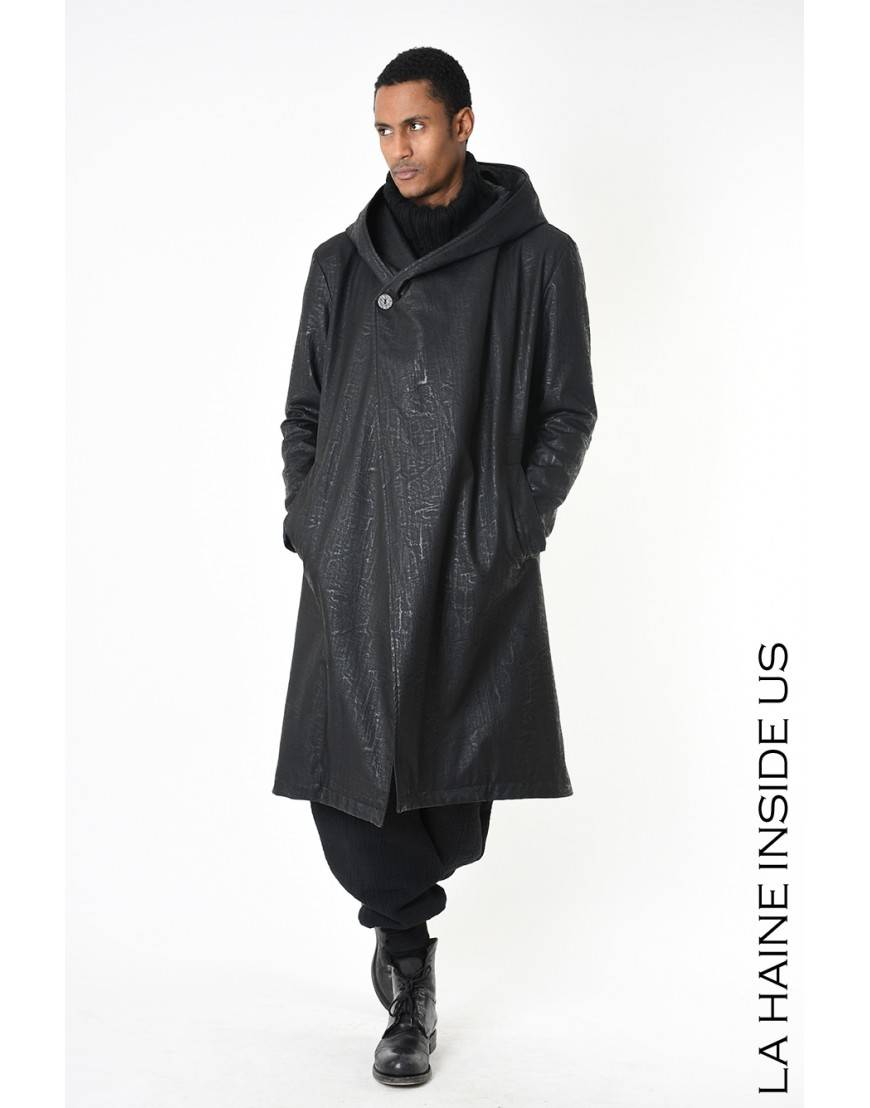 La Haine Inside Us 3P LM249 CAPPOTTO Nero
