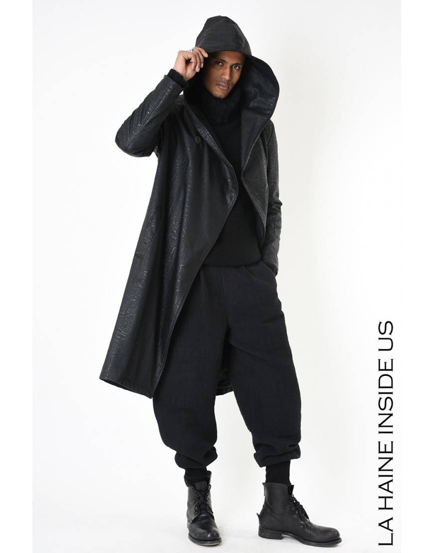 La haine inside us 3P LM249 CAPPOTTO Nero
