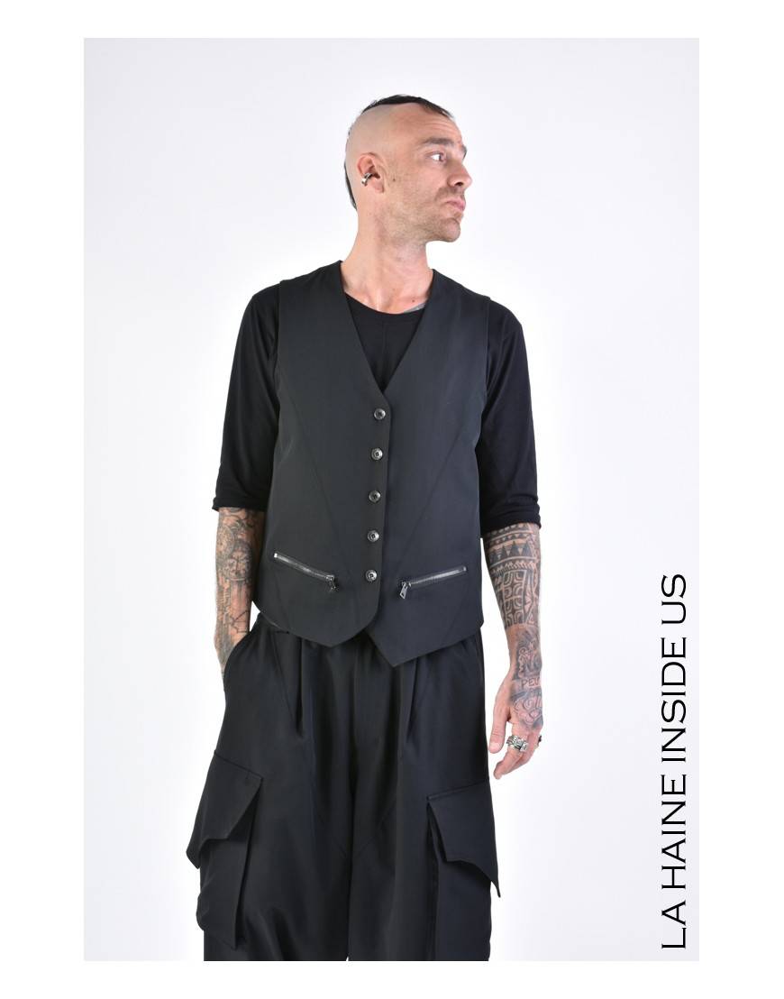 La Haine Inside Us 3R LM123 GILET Nero