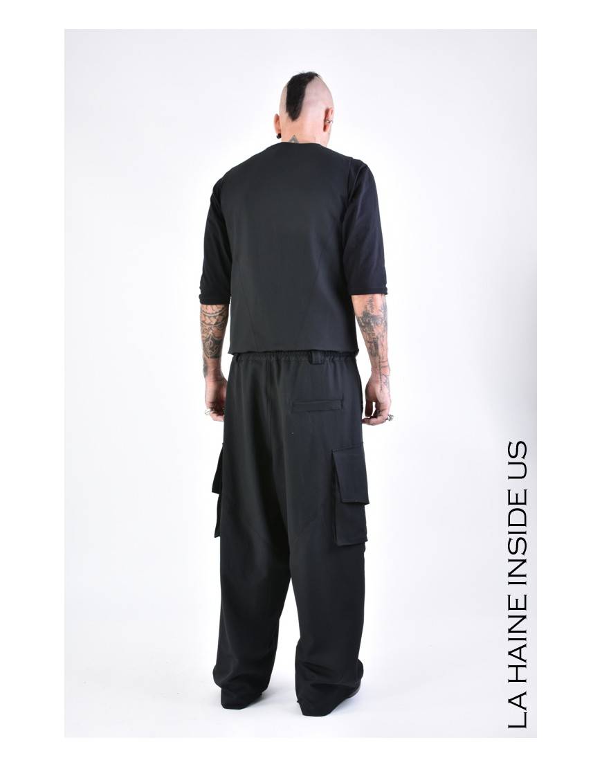 La Haine Inside Us 3R LM123 GILET Nero