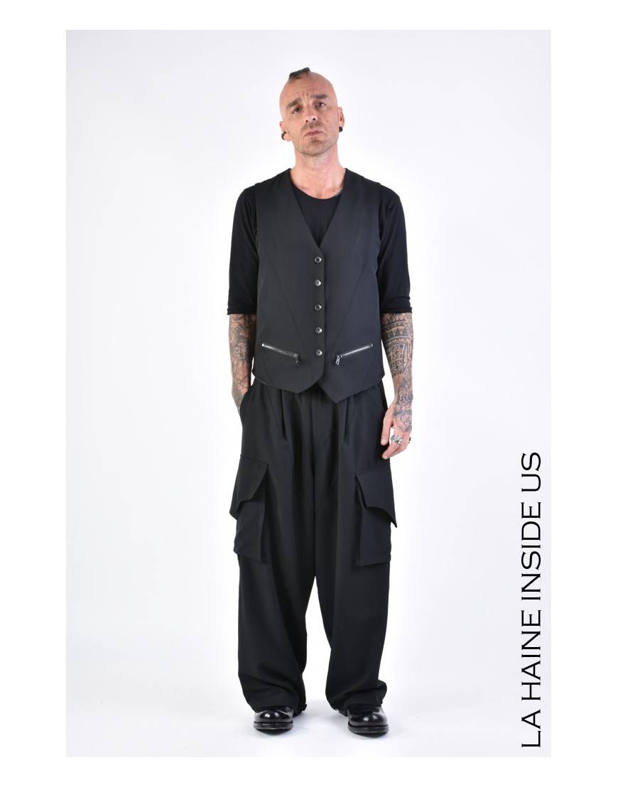 La haine inside us 3R LM123 GILET Nero