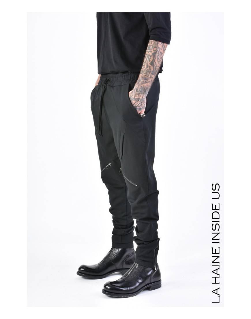 La Haine Inside Us 3R LM126 PANTALONE Nero