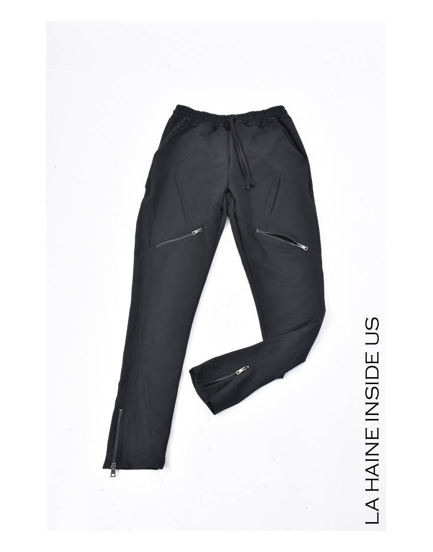 La Haine Inside Us 3R LM126 PANTALONE Nero