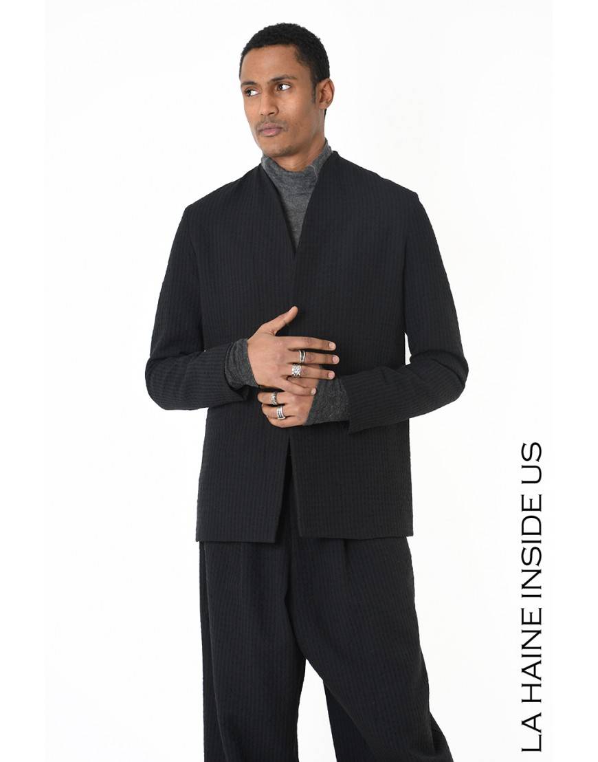 La haine inside us 3R LM221 GIACCA Nero