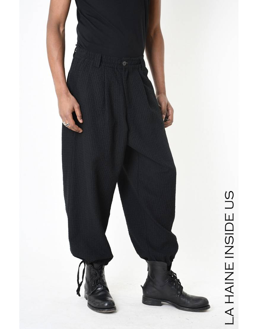 La Haine Inside Us 3R LM223 PANTALONE Nero