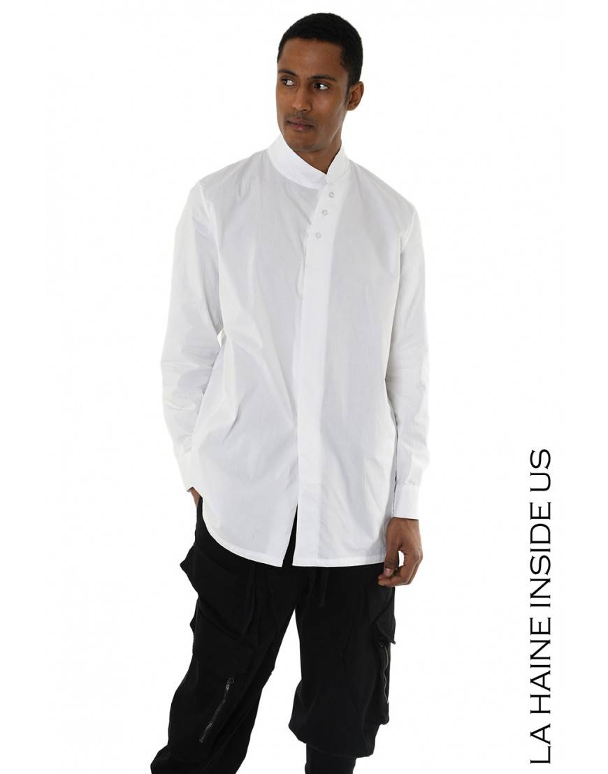 La Haine Inside Us 3R LM226 CAMICIA Bianco