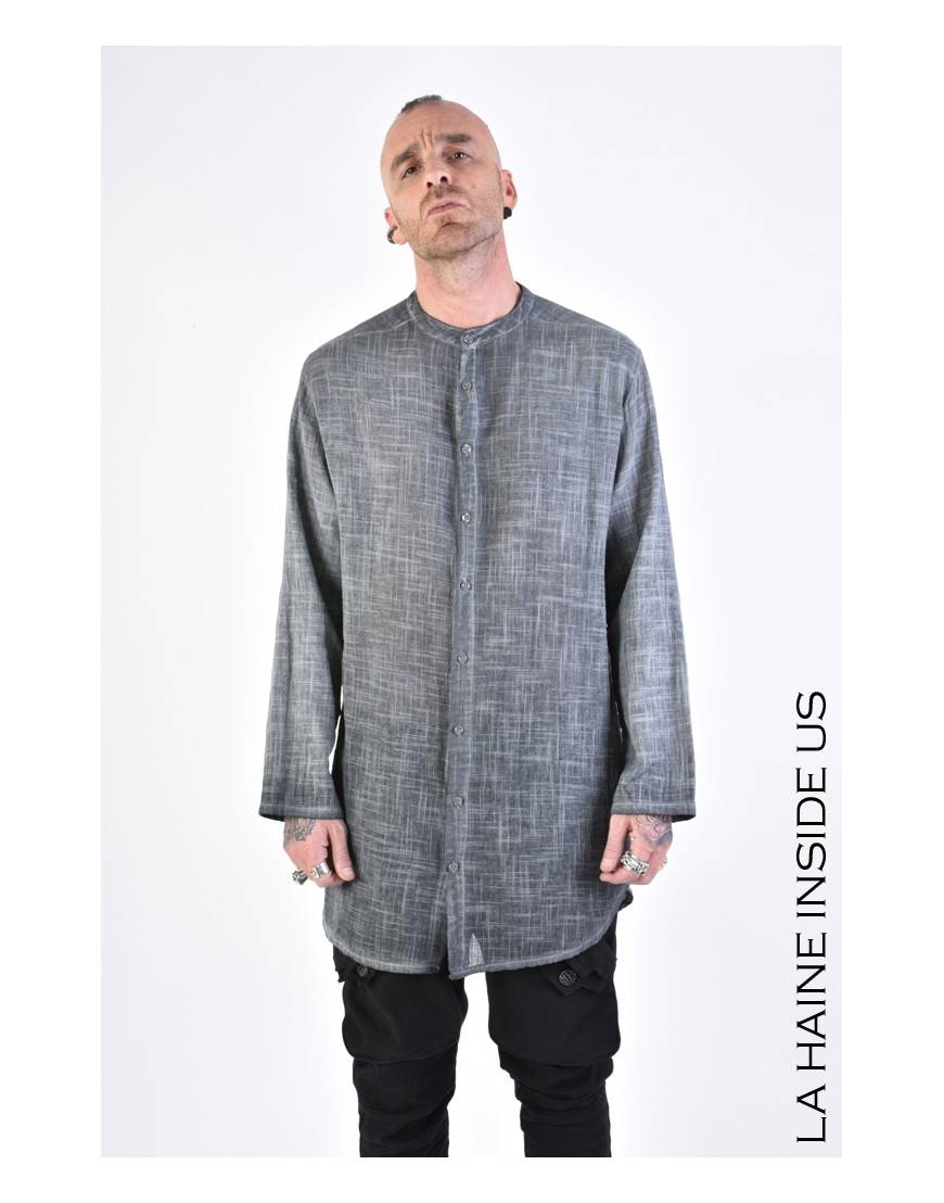 La haine inside us 3V LM112 CAMICIA Grigio