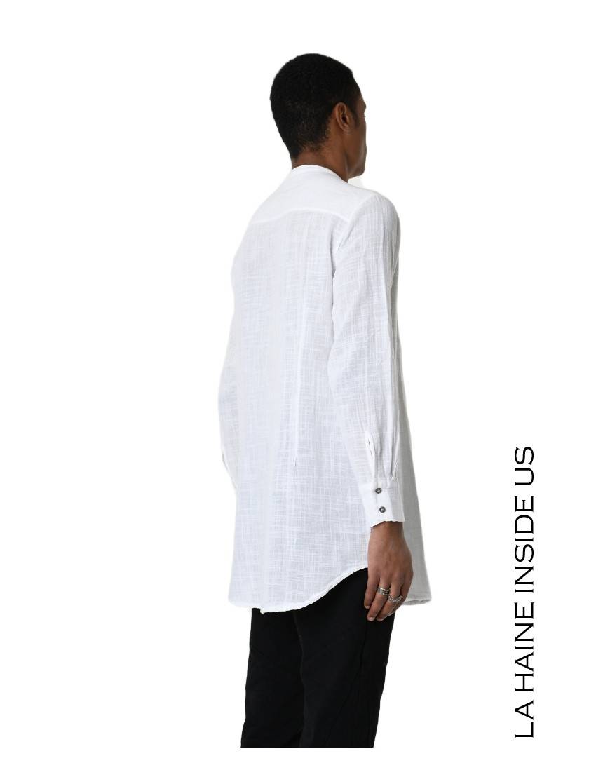 La Haine Inside Us 3V LM113 CAMICIA Bianco