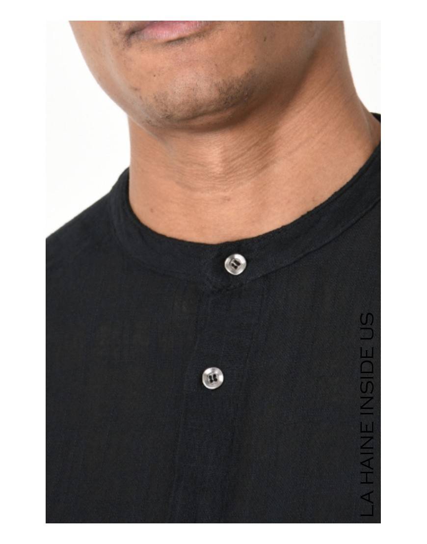 La Haine Inside Us 3V LM113 CAMICIA Nero