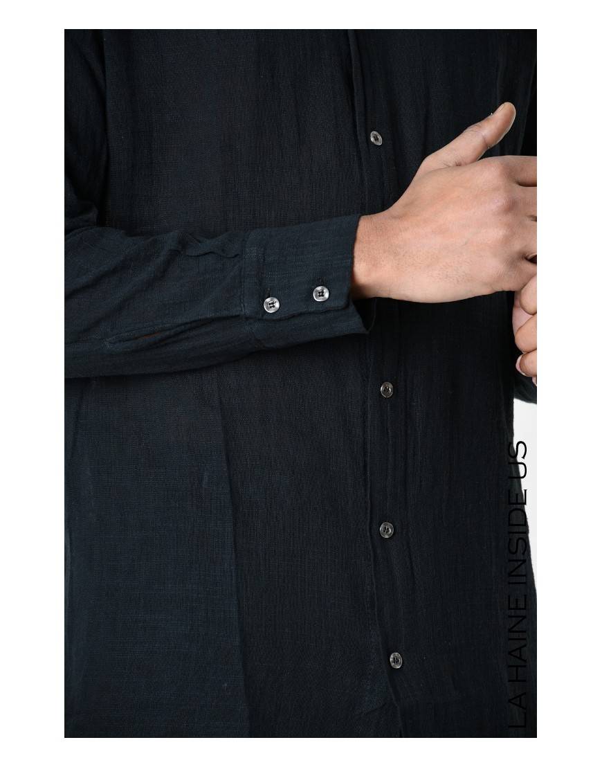 La Haine Inside Us 3V LM114 CAMICIA Nero