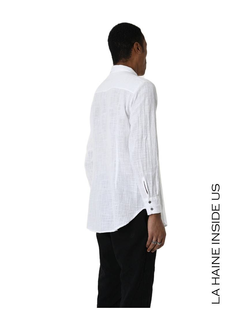 La Haine Inside Us 3V LM116 CAMICIA Bianco