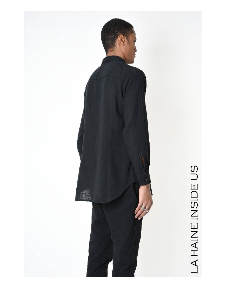 La Haine Inside Us 3V LM116 CAMICIA Nero