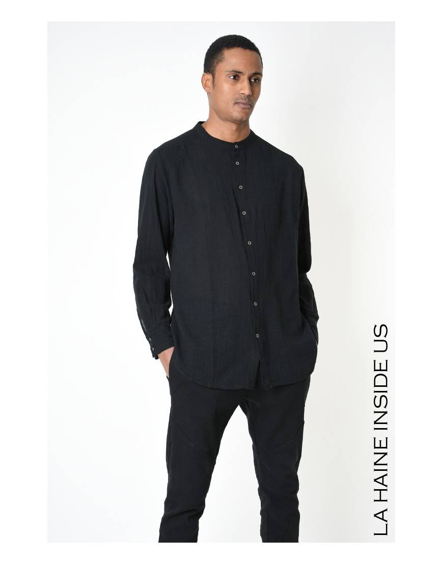 La Haine Inside Us 3V LM118 CAMICIA Nero