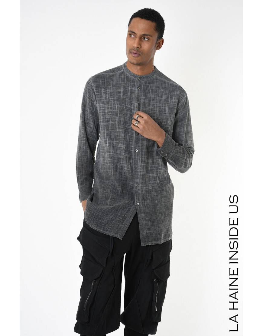 La haine inside us 3V LM236 CAMICIA Grigio