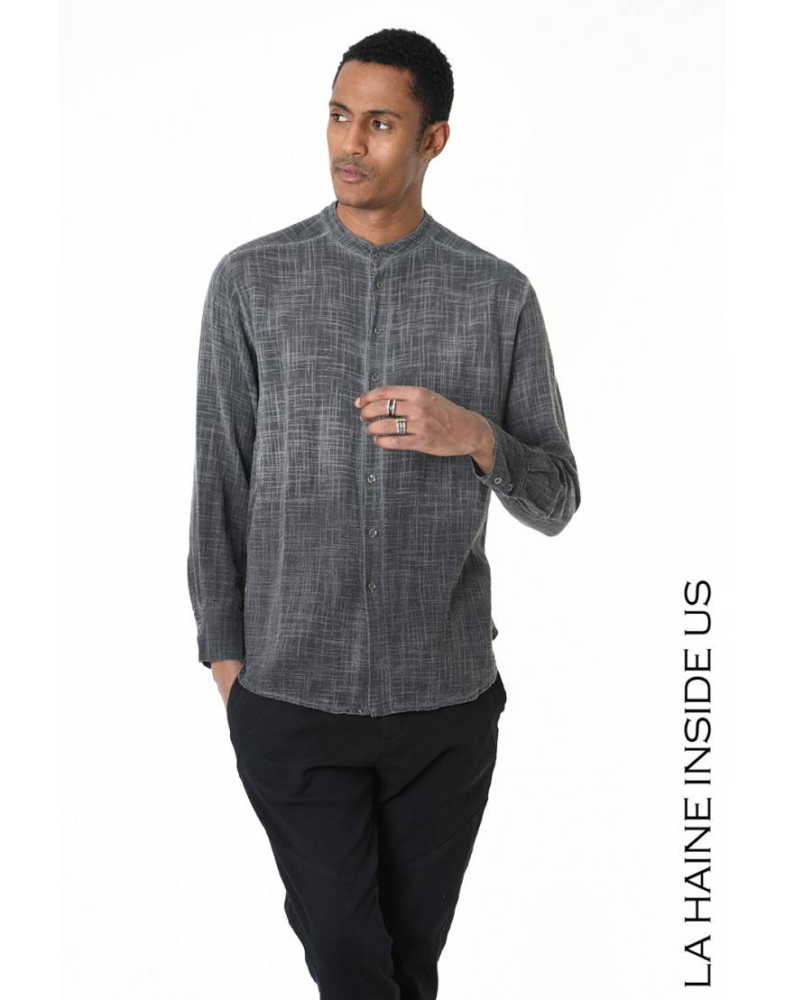 La haine inside us 3V LM237 CAMICIA Grigio