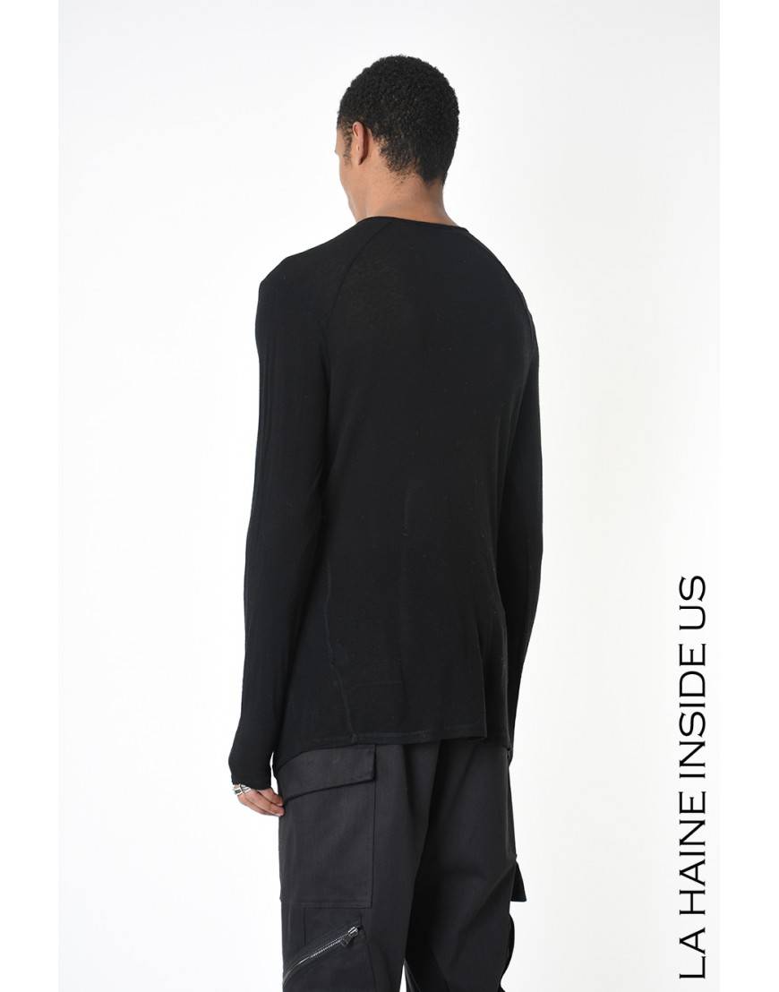 La Haine Inside Us 3V LM265 MAGLIA Nero